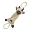 Jute And Rope Plush Cow - Pet Toy