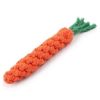 carrot shaped rope toy