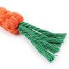 carrot shaped rope toy