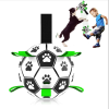 Dog Toys Interactive Pet Football Toys with Grab Tabs Outdoor training Soccer