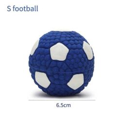 pet dog toy ball (Color: S football)