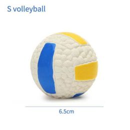 pet dog toy ball (Color: S volleyball)