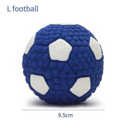 pet dog toy ball (Color: L football)