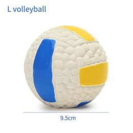 pet dog toy ball (Color: L volleyball)
