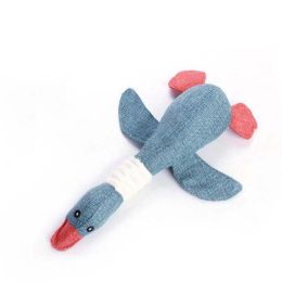 pet squeaky teething toy (Color: Blue)