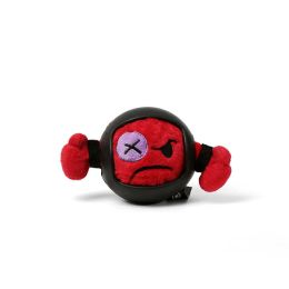 helmet rubber dog toy (Color: boxer)