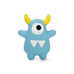 pet toy monster 4 models (Color: yellow horned monster)