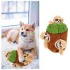 4-Pack Pet Interactive Plush Play Toys