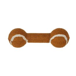 pet toy tennis dumbbell (Color: Khaki)