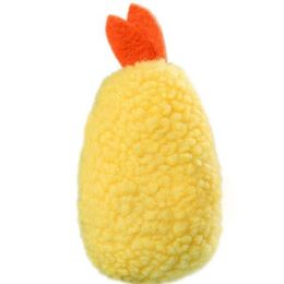 Burger Dog Chew Squeak Toy Anti Bite (Color: Fried shrimp)