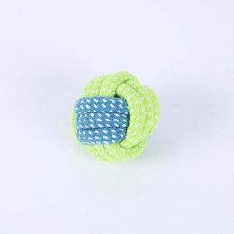 Dog Toy Rope Ball Cleaning Teeth Chew Toy (Color: K 5.5cm)