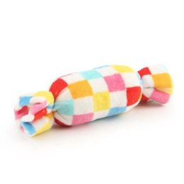 bite resistant candy shape dog toys (Color: square)