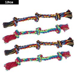 Dog Toy Rope Ball Cleaning Teeth Chew Toy (Color: H 25cm)