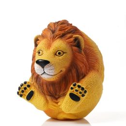 dog chew resistant toy ball (Color: Lion)