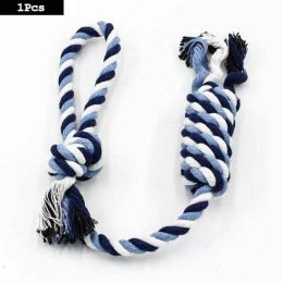 Dog Toy Rope Ball Cleaning Teeth Chew Toy (Color: J 45cm)