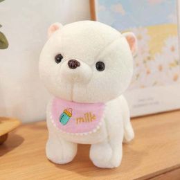 dog doll plush toy puppy (Color: Pink)