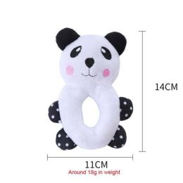 Plush cartoon pet chew toy (Color: 1PC Panda)