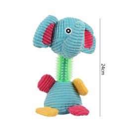 Pet Chew Toy Rubber (Color: Elephant)