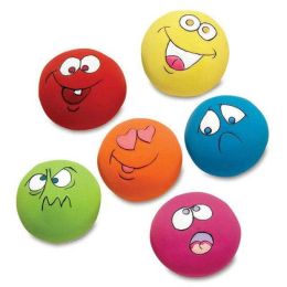 Pet Bite Resistant Play Ball Multicolor (Color: 1set 6pcs)