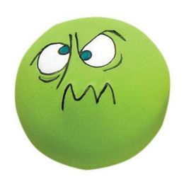 Pet Bite Resistant Play Ball Multicolor (Color: Green)
