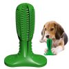 Doggy Chew Toy Dog Toothbrush Rubber Stick Puppy Dental Care Teeth Cleaning Massager for Small Medium Dogs