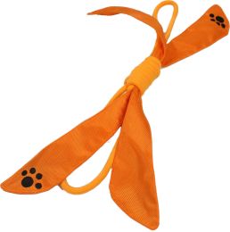 Extreme Bow' Squeek Dog Rope Toy (Option: Orange)