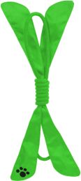 Extreme Bow' Squeek Dog Rope Toy (Option: Green)
