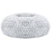 Pet Dog Bed Soft Warm Fleece Puppy Cat Bed Dog Cozy Nest Sofa Bed Cushion M Size