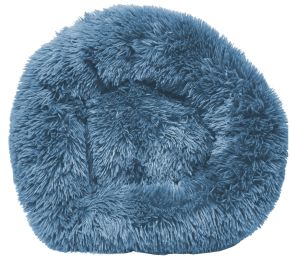 Pet Life 'Nestler' High-Grade Plush and Soft Rounded Dog Bed (Color: Blue)