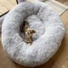 50cm Dog Bed Super Soft Washable Long Plush Pet Kennel Deep Sleep Dog House Velvet Mats Sofa For Dog Basket Pet Cat Bed RT