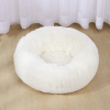 40cm Dog Bed Super Soft Washable Long Plush Pet Kennel Deep Sleep Dog House Velvet Mats Sofa For Dog Basket Pet Cat Bed RT