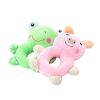 Plush cartoon pet chew toy