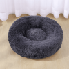 60cm Dog Bed Super Soft Washable Long Plush Pet Kennel Deep Sleep Dog House Velvet Mats Sofa For Dog Basket Pet Cat Bed RT