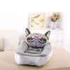 Fashion House Cartoon-Design Sofa Soft Warm Cotton Nest Pet Dog Beds Puppy Kennel