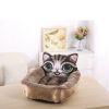 Fashion House Cartoon-Design Sofa Soft Warm Cotton Nest Pet Dog Beds Puppy Kennel