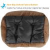 Pet Dog Bed Soft Warm Fleece Puppy Cat Bed Dog Cozy Nest Sofa Bed Cushion Mat M Size